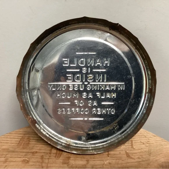 🔴 Vintage - Antique? - Luzianne Coffee And Chicory Tin w/ Lid - Collectible - Picture 8 of 16